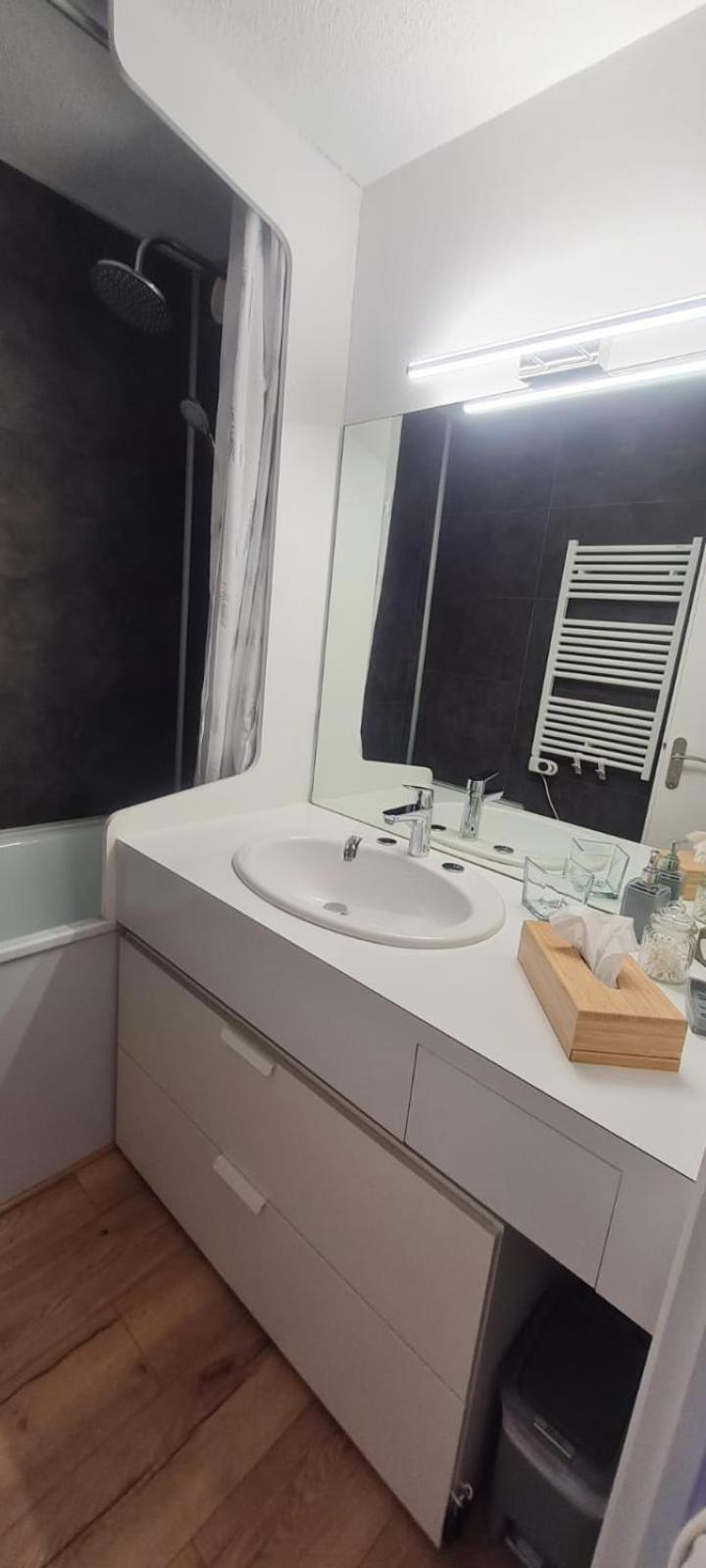 שמרוסה Le Flocon-Studio Cabine-Balcon 4-6 Pers A 100M Des Pistes מראה חיצוני תמונה
